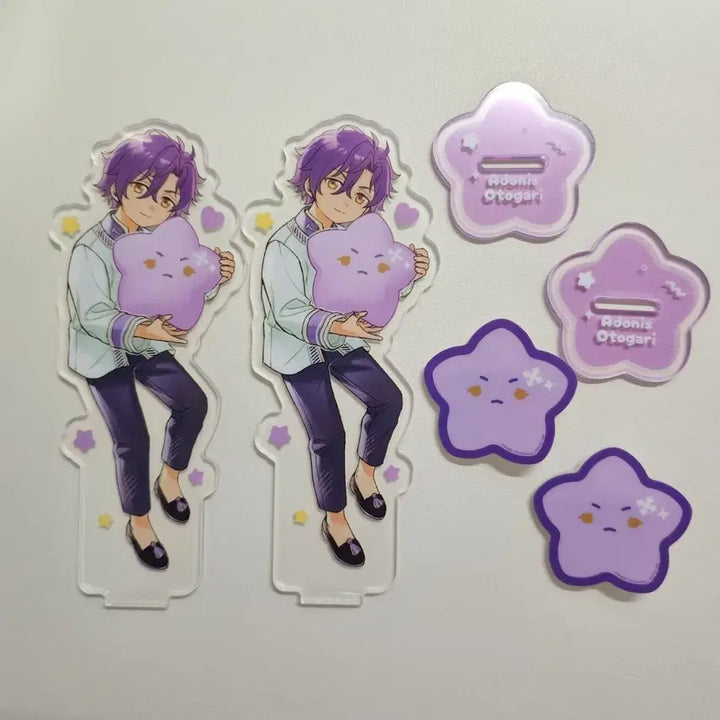 [SOLD OUT] 앙스타 오토가리 아도니스 동심 아크릴 별집게 세트