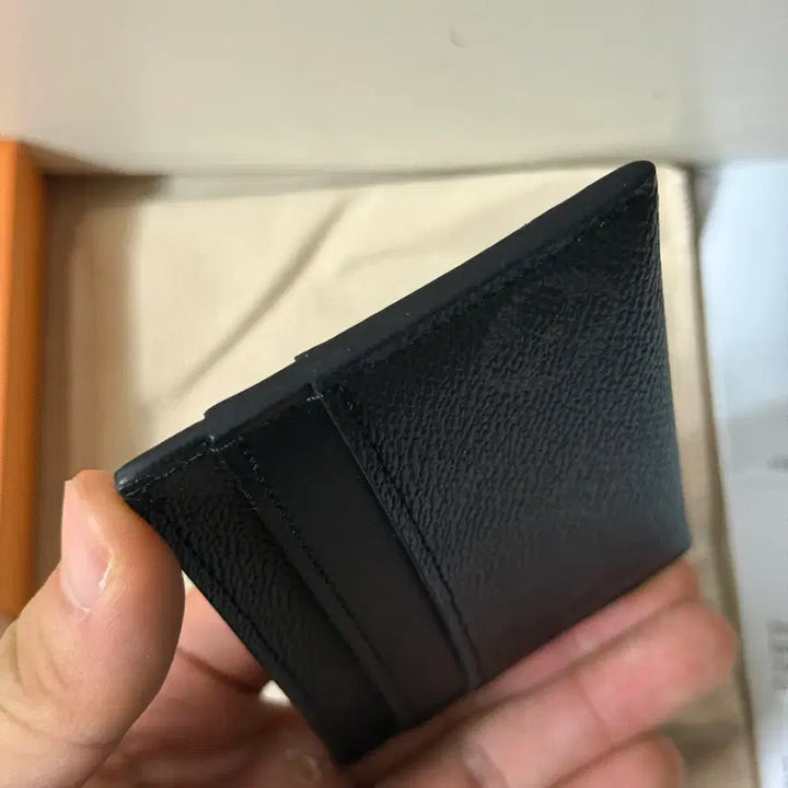 [BUNJANG] Louis Vuitton Eclipse Card Wallet Black / [풀구성/백화점] 루이비통 이클립스 카드지갑 블랙