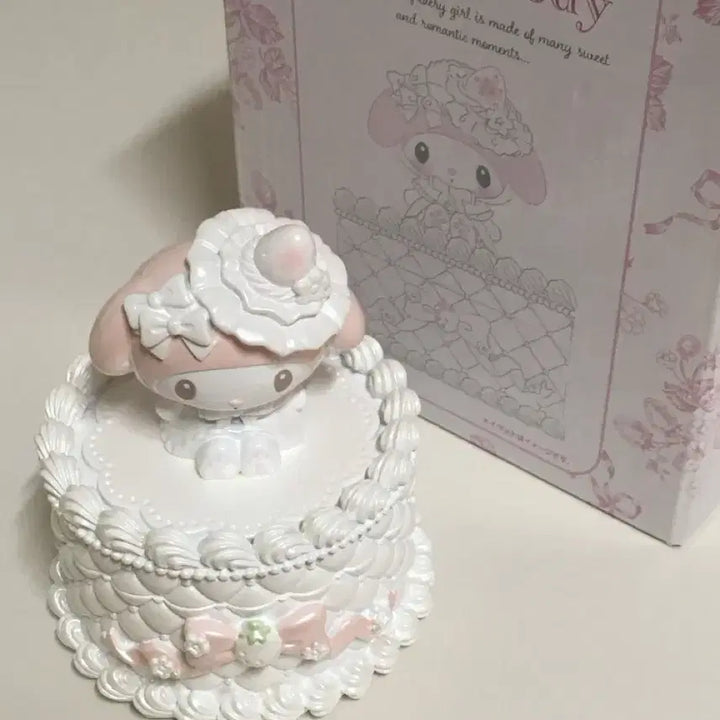 [BUNJANG] Sanrio My Melody Shiroyuki Ceramic Box / 산리오 시로이치고 마이멜로디 소품함