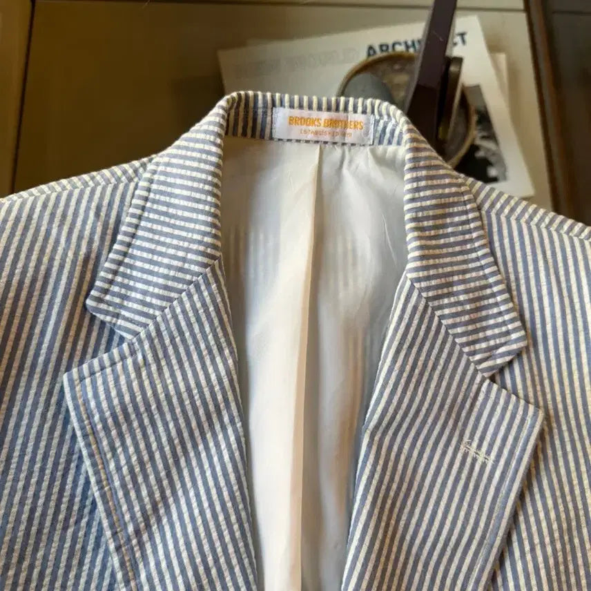 [BUNJANG] Brooks Brothers Seersucker Jacket Men&