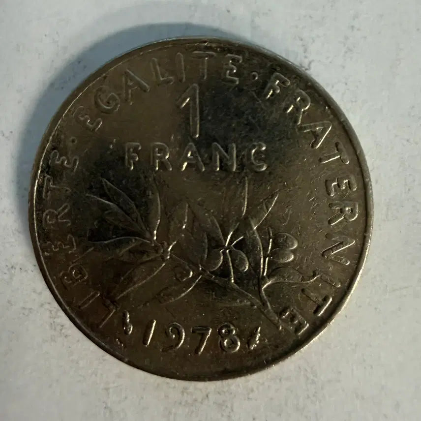 [BUNJANG] France 1 Franc Coin (1978) / 1978년 프랑스 1프랑 동전 S1341