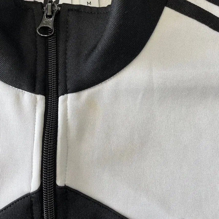 [BUNJANG] Adidas Palmeston White and Black Jersey / M 아디다스 팔메스톤 흰검 져지 유로파 베켄바우어 95