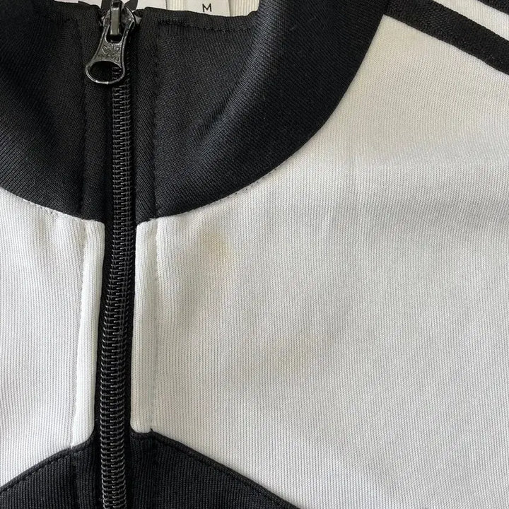 [BUNJANG] Adidas Palmeston White and Black Jersey / M 아디다스 팔메스톤 흰검 져지 유로파 베켄바우어 95