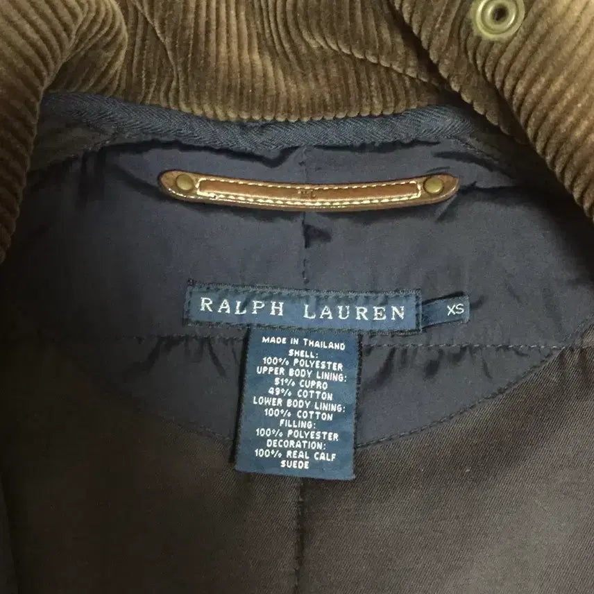 [BUNJANG] Polo Ralph Lauren Navy Quilted Jacket / 폴로 랄프로렌 네이비 퀼팅 자켓 코듀로이 안감