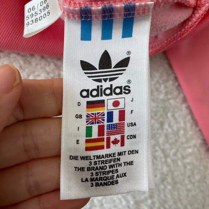 [BUNJANG] Adidas Supergirl Pink Jersey / 85 아디다스 슈퍼걸 핑크 져지 유로파 딸기우유
