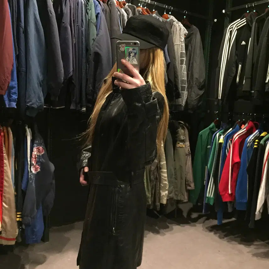 [BUNJANG] TORNADO MART Leather Jacket Black / (756) TORNADO MART 토네이도마트 가죽자켓 블랙