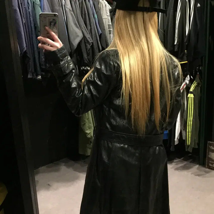 [BUNJANG] TORNADO MART Leather Jacket Black / (756) TORNADO MART 토네이도마트 가죽자켓 블랙