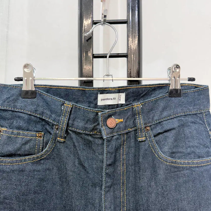 [BUNJANG] Pandora Fit Raw Denim Jeans (Size L) / (L)판도라핏 생지데님 생지청바지 4322