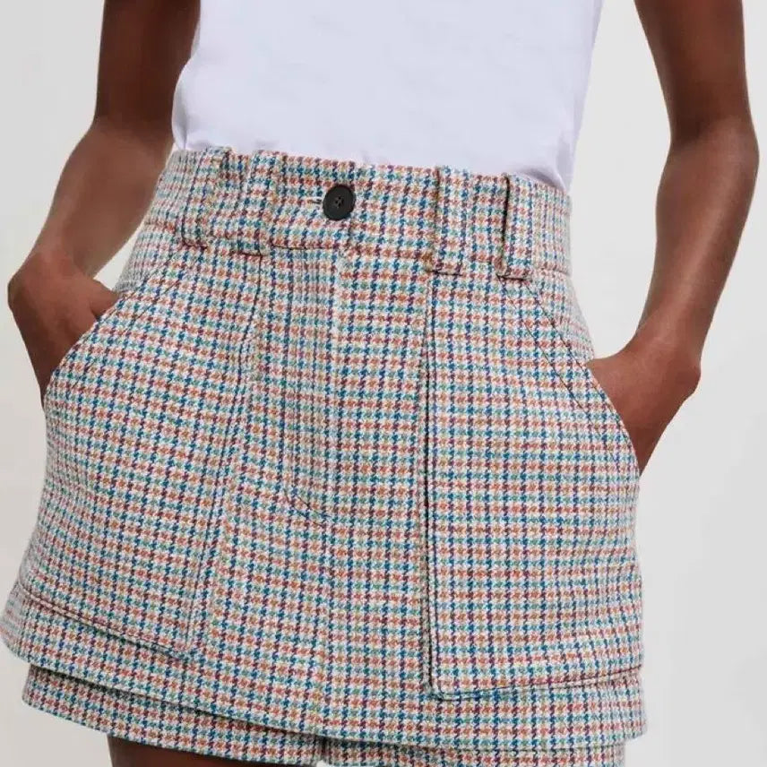 [BUNJANG] Maje Houndstooth Trompe-l&