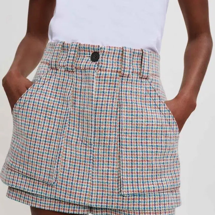 [BUNJANG] Maje Houndstooth Trompe-l&