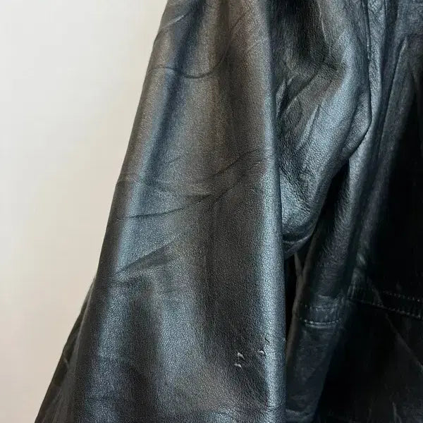[BUNJANG] IXI:Z Lambskin Car Coat / IXI:Z 양가죽 카코트