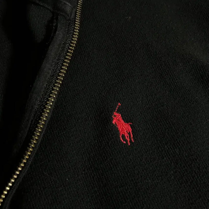 [BUNJANG] Polo Ralph Lauren Red Pony Sweat Zip-up Jacket / Polo Ralph Lauren . 폴로랄프로렌 레드포니 스웻집업