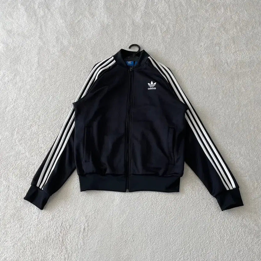 [BUNJANG] Adidas Superstar Black Jersey (Size 110) / 110 아디다스 슈퍼스타 블랙 져지