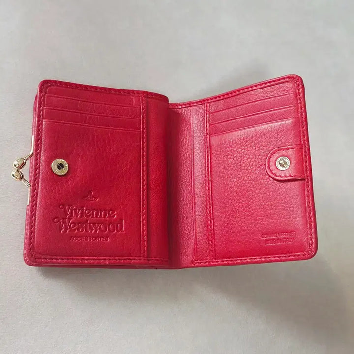 [BUNJANG] Vivienne Westwood Chelsea Red Orb Wallet / 비비안웨스트우드 레드 반지갑(정품/무료배송)