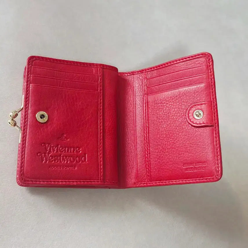 [BUNJANG] Vivienne Westwood Chelsea Red Orb Wallet / 비비안웨스트우드 레드 반지갑(정품/무료배송)
