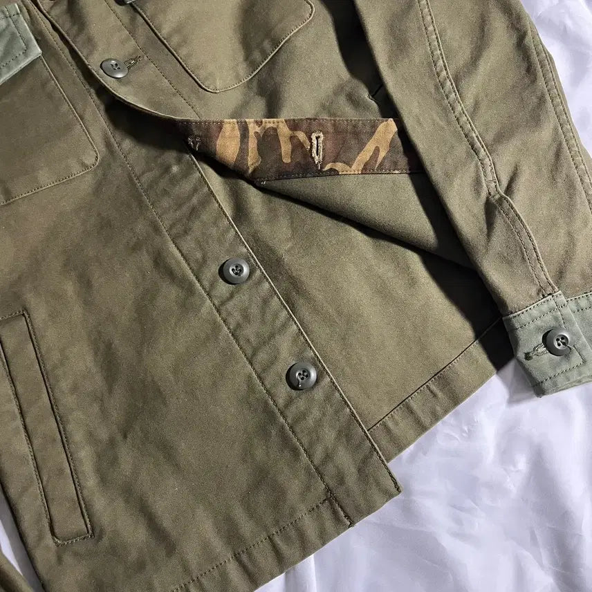 [BUNJANG] Luv Maison Jack Rose Camo Military Jacket / Luv Maison . 잭로즈 카모 밀리터리 자켓