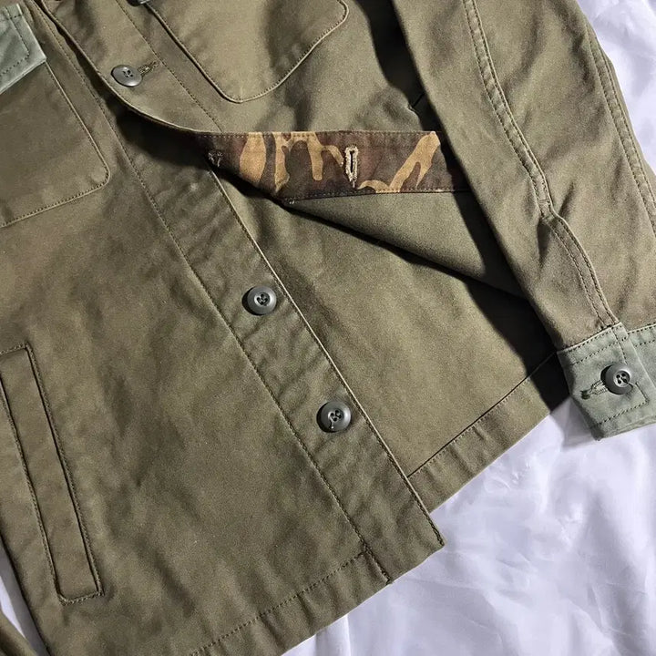[BUNJANG] Luv Maison Jack Rose Camo Military Jacket / Luv Maison . 잭로즈 카모 밀리터리 자켓