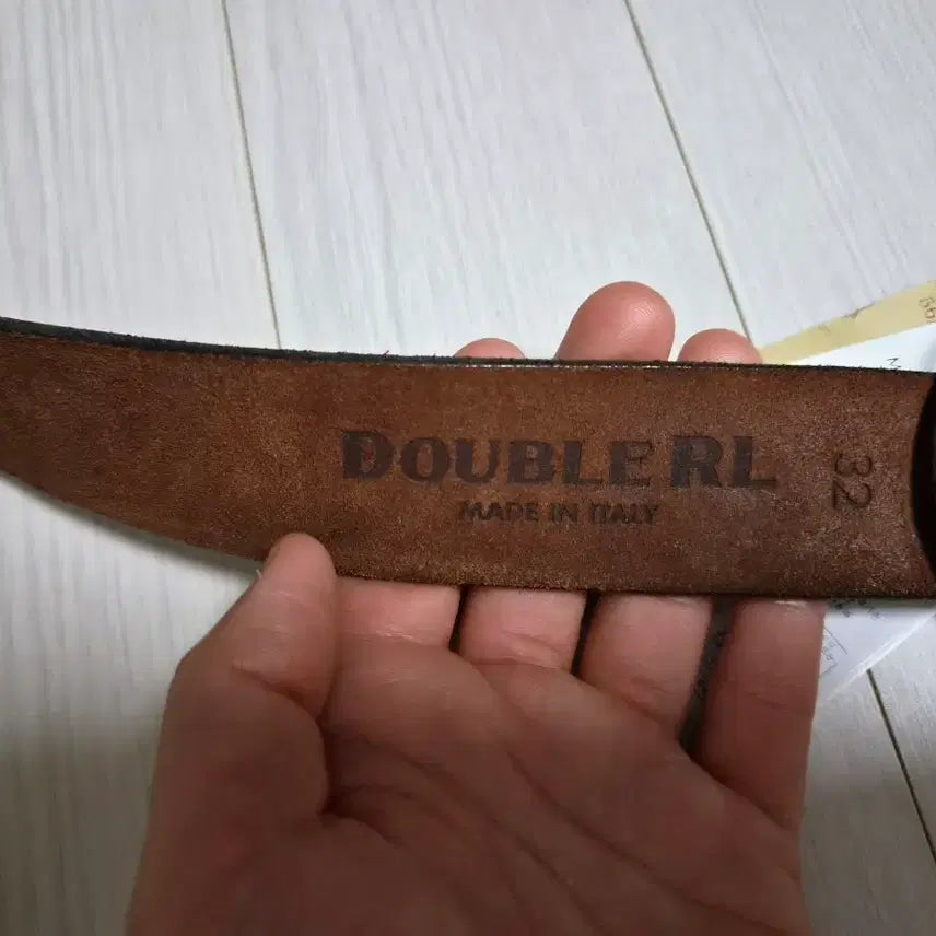 [BUNJANG] RRL Basket Weave Embossed Belt / 더블알엘 RRL 바스켓 위브 엠보스드 벨트