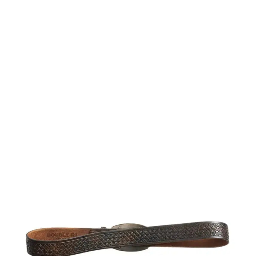 [BUNJANG] RRL Basket Weave Embossed Belt / 더블알엘 RRL 바스켓 위브 엠보스드 벨트