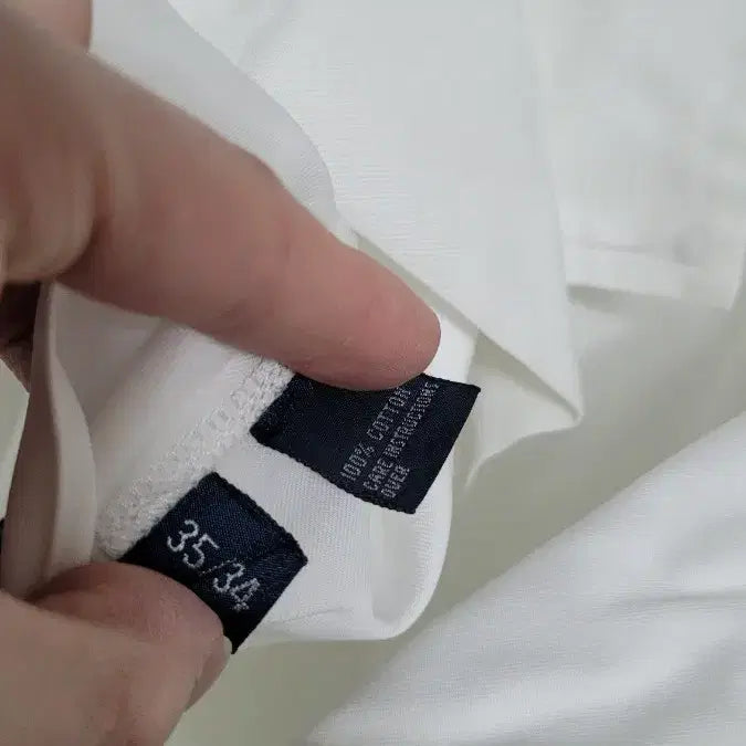 [BUNJANG] Polo Ralph Lauren Off-White Cotton Pants / [35]폴로랄프로렌 오프화이트 ykk지퍼디테일 코튼 면바지 35