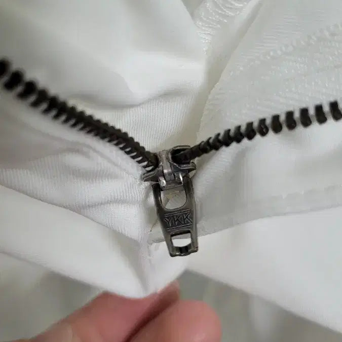 [BUNJANG] Polo Ralph Lauren Off-White Cotton Pants / [35]폴로랄프로렌 오프화이트 ykk지퍼디테일 코튼 면바지 35