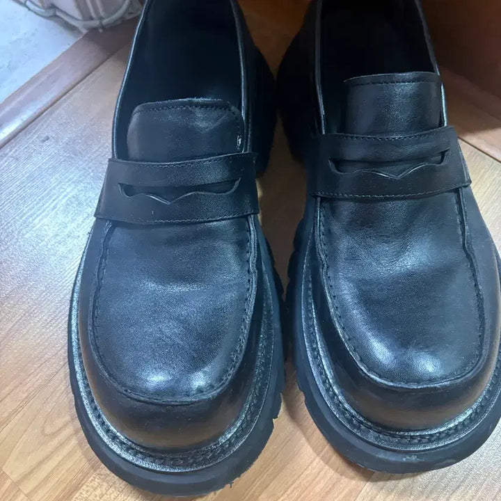 [BUNJANG] DNSr Mammoth Horse Leather Loafers Black 280 / dnsr 맘모스 홀스레더 로퍼 블랙 280