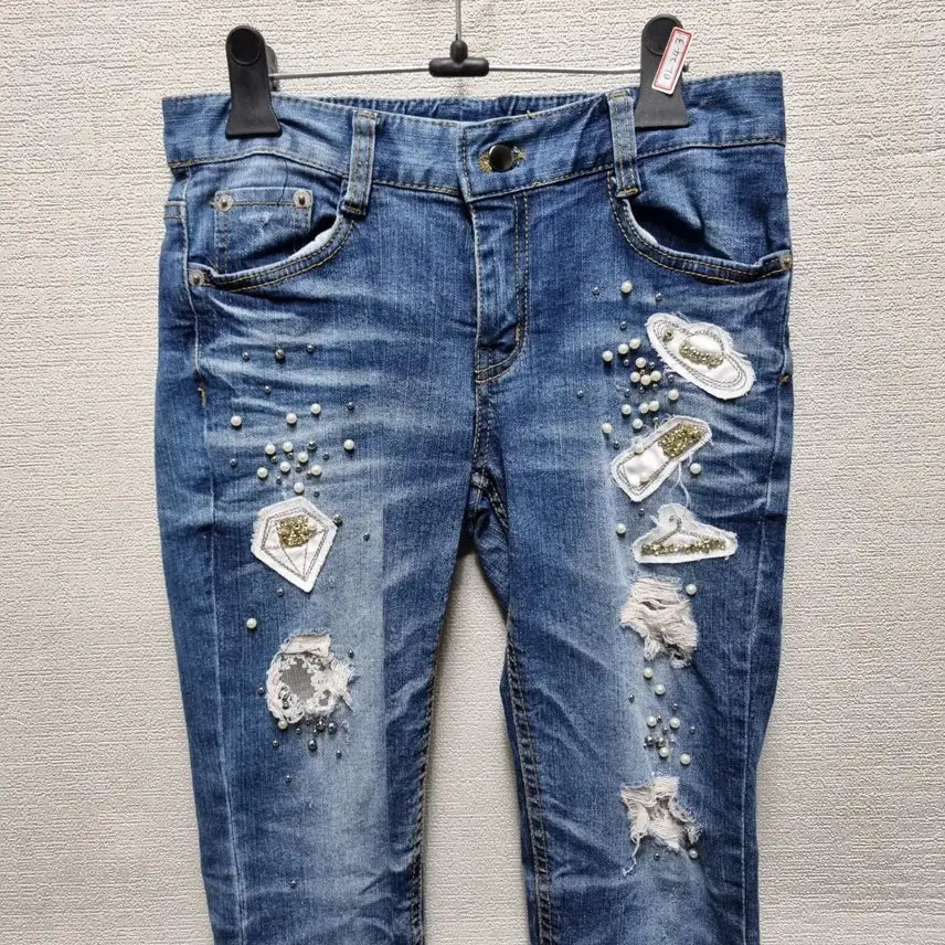 [BUNJANG] MA243 Washed Denim Jeans / 마243 워싱 데님 청바지