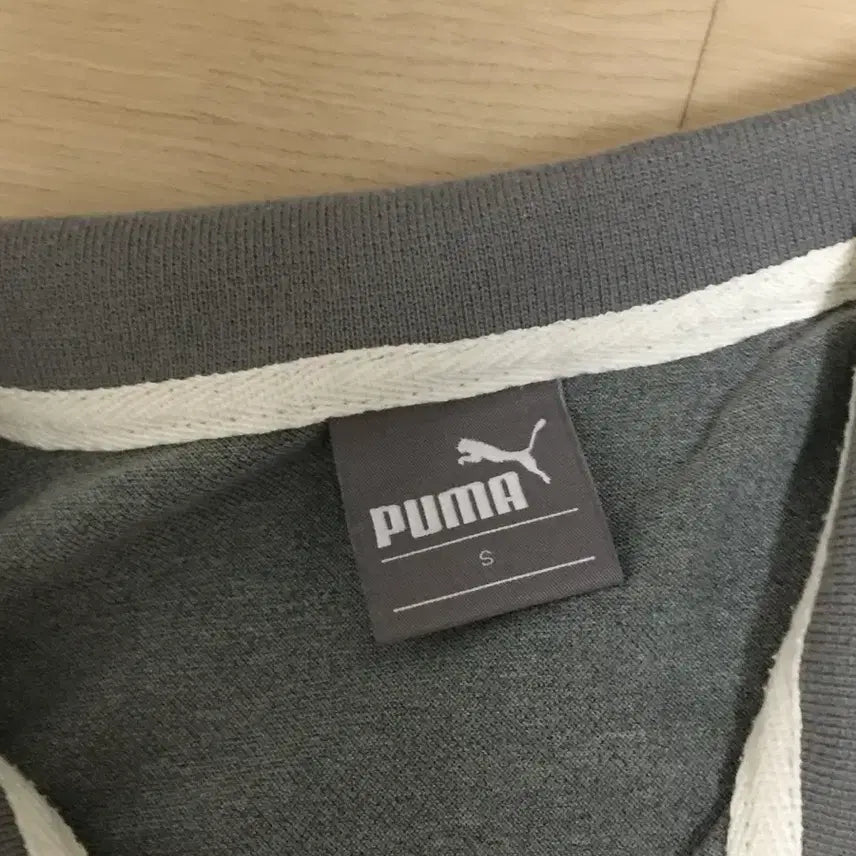 [BUNJANG] Puma Gray Polo T-shirt / 푸마 그레이 카라 반팔 티셔츠