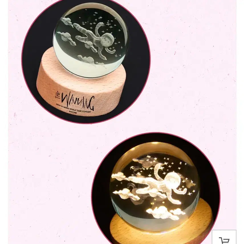 [SOLD OUT] 아이유 더위닝 홀씨 무드 램프
