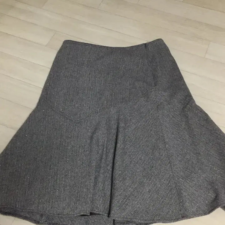 [BUNJANG] Paul&amp;Joe Flare Skirt Gray / Paul&amp;joe 플레어 스커트 그레이
