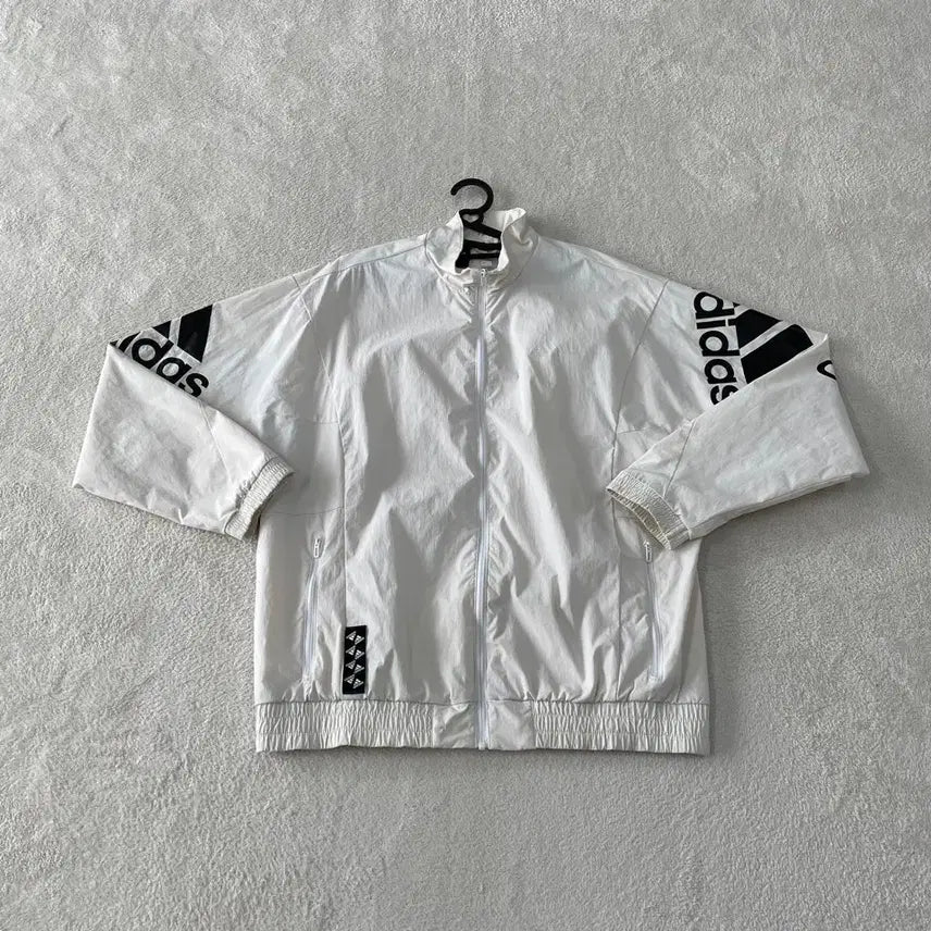 [BUNJANG] Adidas Woven Logo Windbreaker Jacket / XL 아디다스 우븐 로고 바람막이 105