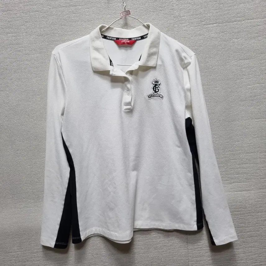 [BUNJANG] Unbranded Long Sleeve Collar T-shirt / 마245 긴팔 카라티셔츠