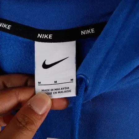 [BUNJANG] Nike Cotton Poly Hoodie / [M] 나이키 코튼 폴리 후드티