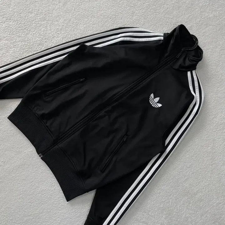 [BUNJANG] Adidas Firebird Black Jersey / 90 아디다스 파이어버드 블랙 져지