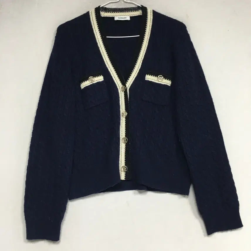 [SOLD OUT] SANDRO 산드로 케이블 니트 가디건 1