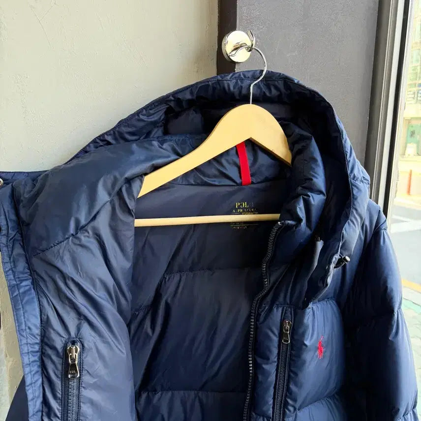 [BUNJANG] Polo Ralph Lauren Gorham Hooded Down Padded Jumper / XL/ 폴로 랄프로렌 고햄 후디드 다운 패딩 점퍼