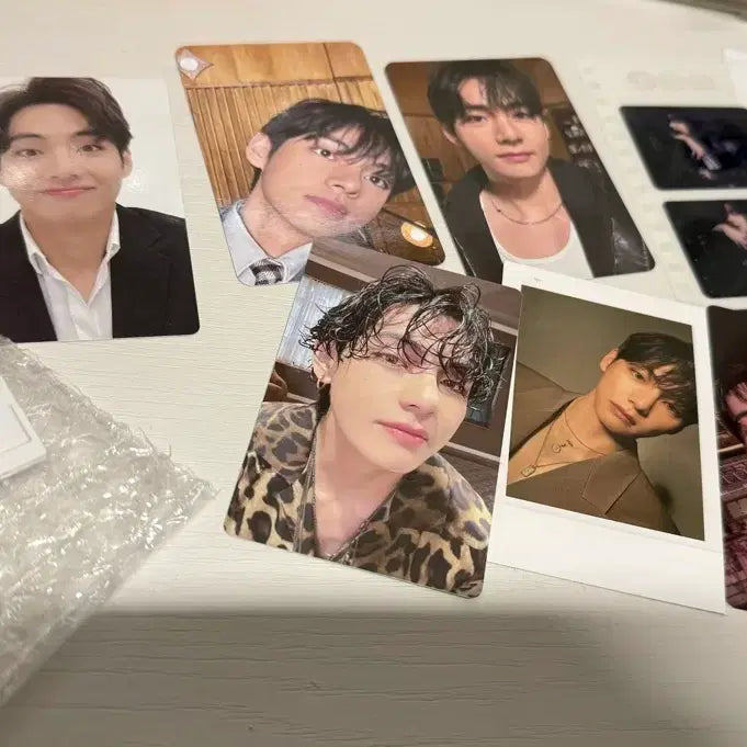 [SOLD OUT] 방탄소년단 bts 아리랑 위버스 특전 구성 태형 뷔 포카 키링 일괄