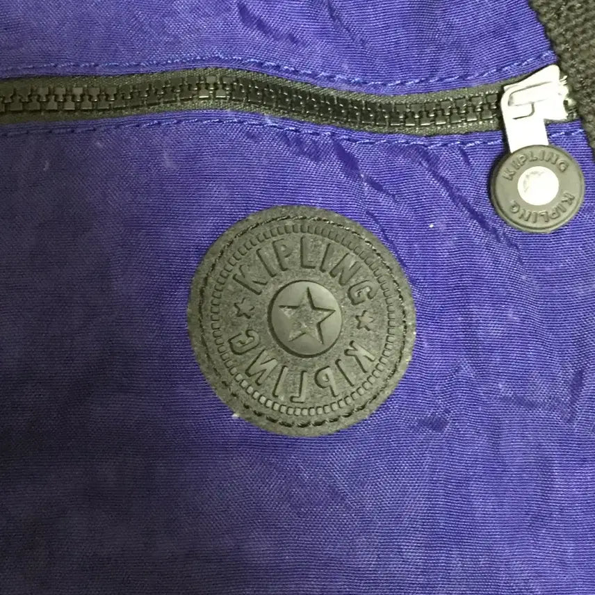[BUNJANG] Kipling Boston Bag Purple + Keyring / 키플링 보스턴백 퍼플 + 키링