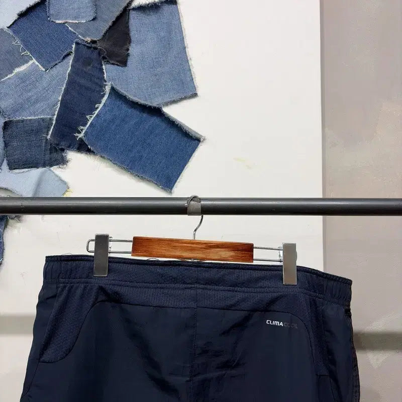 [BUNJANG] Adidas Big Size Three-Stripe Track Shorts / (빅사이즈) 아디다스 캐주얼 삼선 밴딩 트랙 반바지