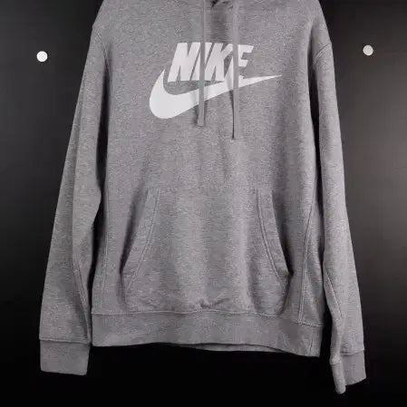 [BUNJANG] Nike Big Logo Gray Hoodie (Men&