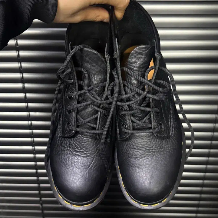 [BUNJANG] Dr. Martens 101 6-Hole Leather Boots (UK5) / 닥터마틴 101 6홀 가죽 부츠 레더 240 무광 빈티지 uk5 블랙