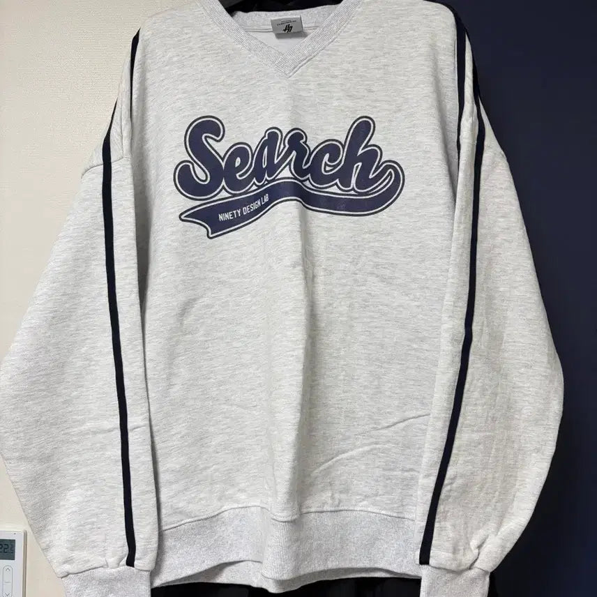 [BUNJANG] Sevich Fleece Sweatshirt Gray / Sevich 기모 맨투맨 티셔츠 회색
