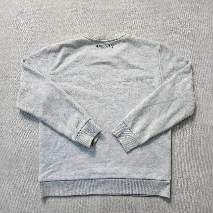 [BUNJANG] Discovery Small Logo Fleece Sweatshirt / 100 디스커버리 스몰로고 기모 맨투맨 0326Y