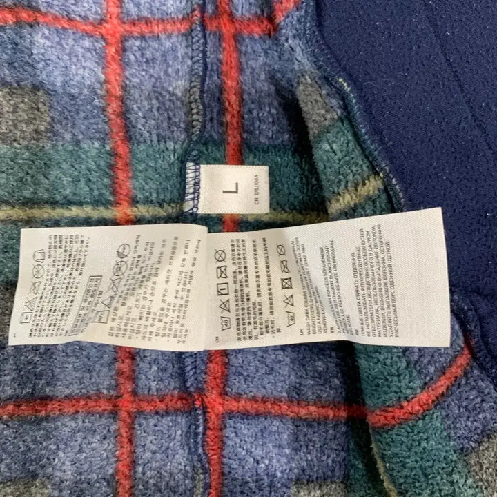 [BUNJANG] Uniqlo Tartan Check Fleece Jacket / 유니클로 타탄체크 후리스(L) 플리스 자켓