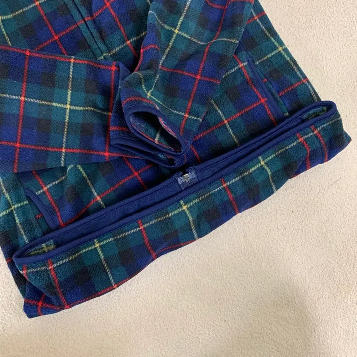 [BUNJANG] Uniqlo Tartan Check Fleece Jacket / 유니클로 타탄체크 후리스(L) 플리스 자켓