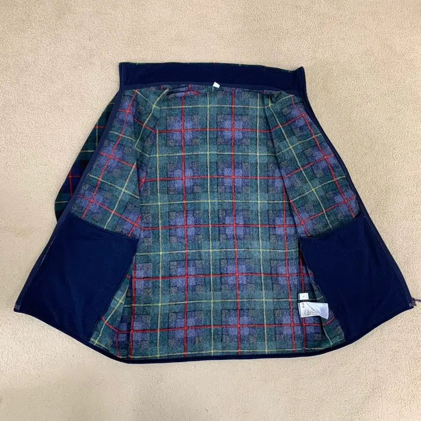 [BUNJANG] Uniqlo Tartan Check Fleece Jacket / 유니클로 타탄체크 후리스(L) 플리스 자켓