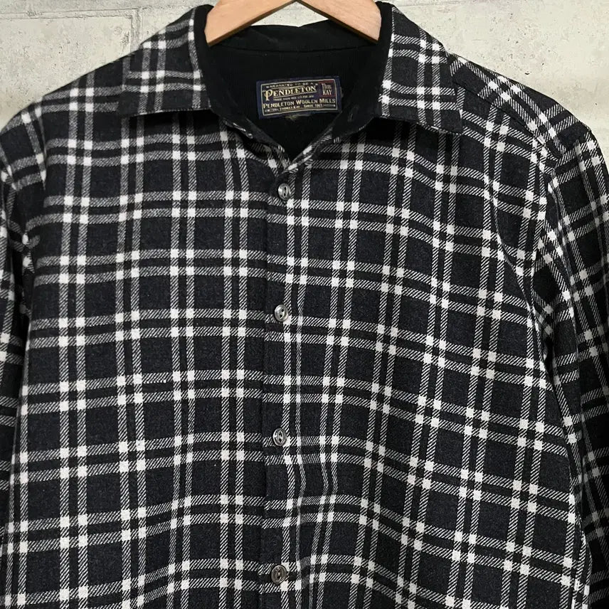 [BUNJANG] Pendleton Flannel Check Shirt (M) / 90s 펜들턴 울 플라넬 체크 셔츠 (M)