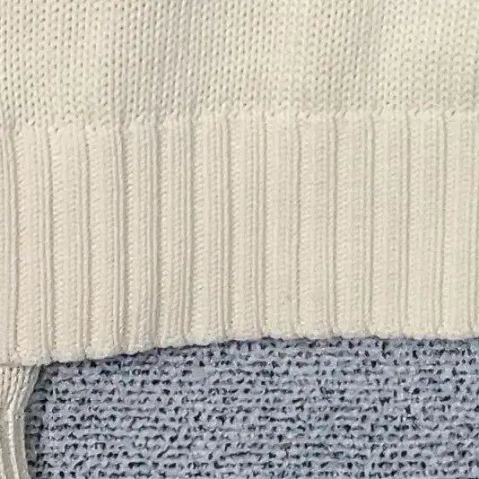 [BUNJANG] Polo Ralph Lauren Cream Cotton Knit Sweater / 폴로 랄프로렌 크림 두산 코튼 니트 100
