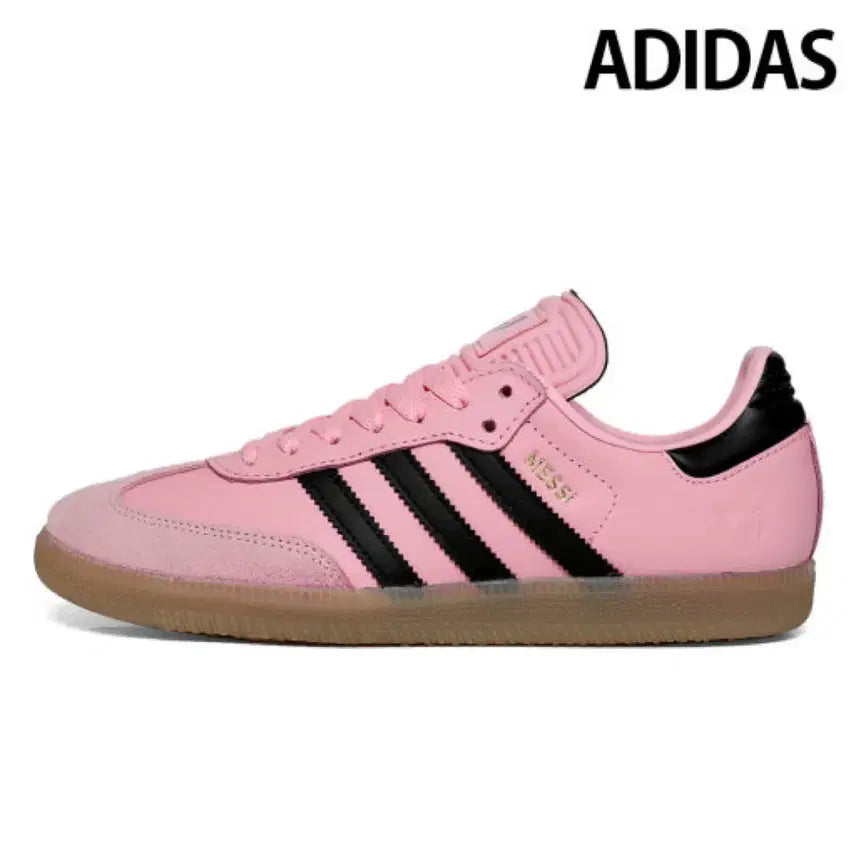 [BUNJANG] Adidas Samba Messi Pink Sneakers / 아디다스 삼바 메시 핑크 스니커즈