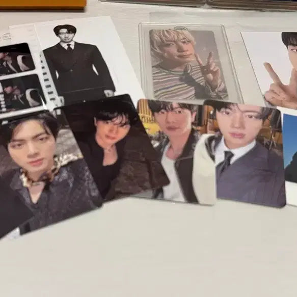[BUNJANG] BTS Jin Arirang &amp; Happy Jin Photocard Bundle Set / 방탄소년단 bts아리랑 석진포카 해피 진포카 일괄